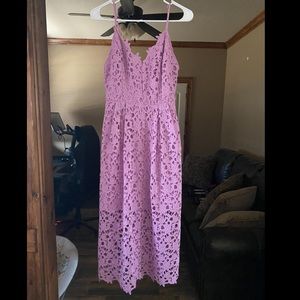 ASTR The Label Midi Dress Lilac